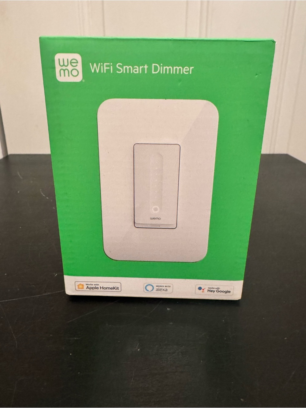 Wemo WiFi Smart Dimmer Switch Apple HomeKit Alexa Hey Google Voice Control NEW